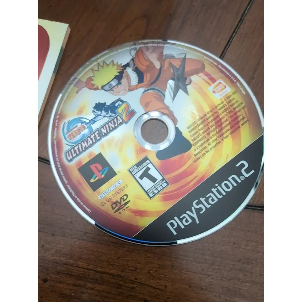Naruto Ultimate Ninja 2 PlayStation 2 Video Game Multiplayer No Manual‎